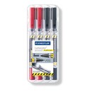 Staedtler 348-9 GP WP4 lumocolor duomarker - pack of 4