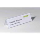 Durable 8052 table place name holder PVC 210x61mm