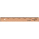 Ruler, Standardgraph 9063 with Steel Edge, beechwood, 30 cm