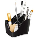 Cep Isis Greenspirit recycled pen pot 4 compartments graphite