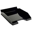 Exacompta Combo letter tray gloss black