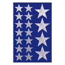 SIGEL SILVER STARS STICKER