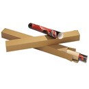 Quadroll Post Tube, Brieger, 71 x 10 cm, brown (741/10)