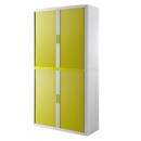 Paperflow cupboard 110x204,3x41,5cm green/white