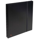 Exacard business card folder for 320 cards black