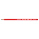 GRAPHITE PENCIL CARAN D ACHE 341 FOR SCHOOL, NO. 2, RED, BOX OF 12 EACH