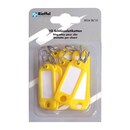 KEY TAGS TYPE 8034 10/PACK, YELLOW