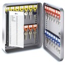 KEY CABINET KR-15 KEYBOX 28 HOOKS WH