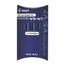 Pilot V5/V7 Hi-tecpoint refills blue - box of 3