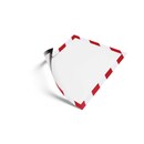 Durable Magaframe magnetic frame - red/white - pack of 5