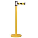 Viso control post whiteh strap 2 metres yellow/black