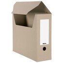 Biella A4 Storage Box 10 cm Brown, Pack of 10 (263 410)