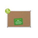 Bi Office cork board with frame in aluminium 90 x 120 cm