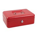 Cash box medium 250x180x90mm red