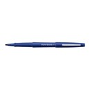 Paper Mate nylon fibre tip blue pens 0,8 mm line width - box of 12