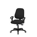 Prosedia Younico 1402 chair with synchrone contact black