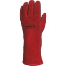 Delta Plus CA615K leather welding gloves red - size 10 - pack of 12 pairs