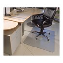 Cleartex chairmat in polycarbonate for hard floors 90x120 cm