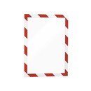 Durable Magaframe self-adhesive frame - red/white - pack of 2