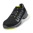 Uvex 1 Shoe, 8544 S2 SRC, size 39, black/yellow