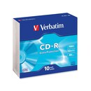 Verbatim CD-R 700MB (80min.) 52x speed slim case - pack of 10