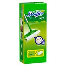 Swiffer floor cleaner starterkit, including 1 foot and 2 cloths