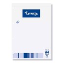 Lyreco notepad A4 ruled glued 80 pages