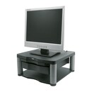 Fellowes 9169501 Plus monitor riser adjustable height gray + document holder