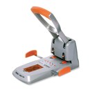 Rapid HDC 150/2 heavy punch 2-hole gray/orange 150 sheets