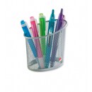 Alba Mesh pen pot silver