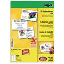 Visitenkarten Sigel 3C LP790, 85 x 55mm, 190g, weiß, glatte Kanten, 100 Stück