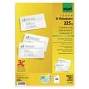 Visitenkarten Sigel 3C LP795, 85 x 55mm, 225g, weiß, glatte Kanten, 100 Stück