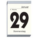 Tagesabreißkalender 2018 Zettler 313, 1 Tag / 1 Seite, 10x14,5cm