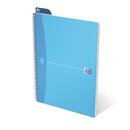 OXFORD OFFICE MY COLOURS PP COVER NOTEBOOK A4 SQUARED 5X5 90G - 90 SHEETS