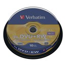 DVD+RW Verbatim 43488, 4,7GB, Schreibgeschwindigkeit: 4x, Spindel, 10 Stück