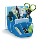 Schreibtischorganizer CEP 1005800351, mehrere Fächer, blau