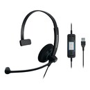 Headset Sennheiser 504548, SC30, USB, schwarz