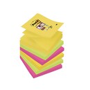 Josis Post-it Super Sticky Z-Notes R3306SR, 76x76 mm, 6 x 90 Blatt, farbig