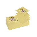 Josis Post-it Super Sticky Z-Notes R33012SY, 76x76 mm, 12 x 90 Blatt, gelb