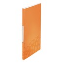 Sichtbuch Leitz 4632 WOW, A4, mit 40 Hüllen, orange metallic