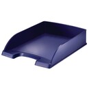 Briefkorb Leitz 5254 Style, stapelbar, Maße: 255 x 360 x 70mm, titan blau