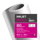 Clairefontaine 2651 plotter paper 91,4x50 80g - pack of 2 rolls