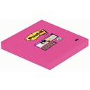 Haftnotizen Post-it Super Sticky 654SPI, 76 x 76 mm, 90 Blatt, ultrapink