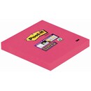 Haftnotizen Post-it Super Sticky 6546SP, 76 x 76 mm, 90 Blatt, mohnrot