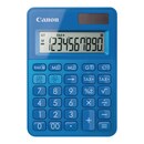 Taschenrechner Canon LS-100K, 10-stellig Solar-/Batteriebetrieb, blau