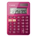 Taschenrechner Canon LS-100K, 10-stellig Solar-/Batteriebetrieb, pink