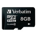 Micro SDHC-Card Verbatim 44012, Class 10, 8 GB