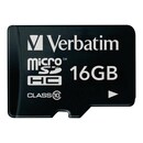 Micro SDHC-Card Verbatim 44010, Class 10, 16 GB