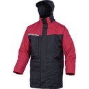 Parka Deltaplus Alaska 2, Größe L, 5 Taschen, schwarz/rot