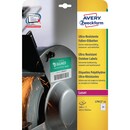 Folien-Etiketten Avery Zweckform L7912, Ultra Resistent (LxB)63,5x33,9mm 240St